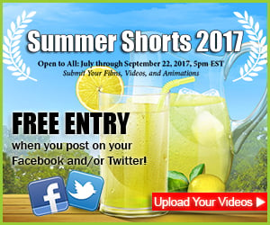 2017 Summer Shorts Film and Video Contest Call for Entries