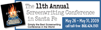 Register Online today for The Screenwriting Conference in Santa Fe
