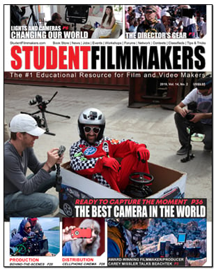 StudentFilmmakers Magazine Cover