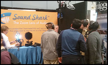 Sound Shark Audio exhibit booth 1248