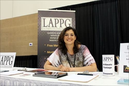 LAPPG exhibit booth