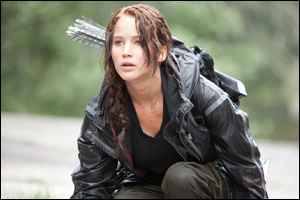 Jennifer Lawrence stars as 'Katniss Everdeen' in "The Hunger Games." Photo credit: Murray Close. Courtesy of Lions Gate Entertainment.