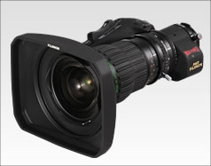 Fujinon ZA12x4.5BERD super wide-angle HD ENG full servo production lenses