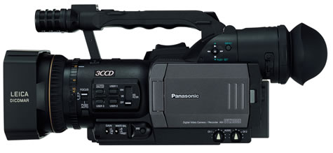 Panasonic DV Proline Camcorder: AG-DVX100B Overview