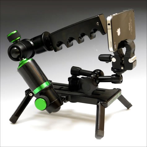 Camtrol "Trol" Kit: For HDSLRs, Camcorders, POVs, iPhones, iPads, and Tablets - Overview