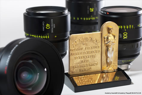 Sci-Tech Award for the developers of Master Prime cine lenses