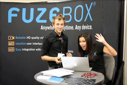 Fuzebox booth at DV Expo