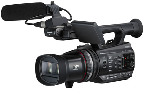 Panasonic Full HD 3D Camcorder: HDC-Z10000PZ Overview