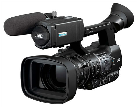 GY-HM650 ProHD handheld mobile news camera