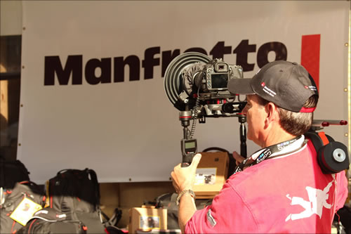 Manfrotto at Cine Gear Expo, Hollywood, CA. Photo by StudentFilmmakers.com