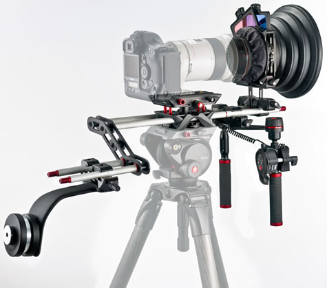 Manfrotto Distribution Debuts SYMPLA VIDEO & HDLSR Modular Rigs at the 2012 National Association of Broadcasters Show