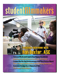Back Edition Spotlight: August 2008, StudentFilmmakers Magazine