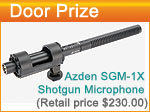 AZDEN SGM-1X Professional Shotgun Microphone
