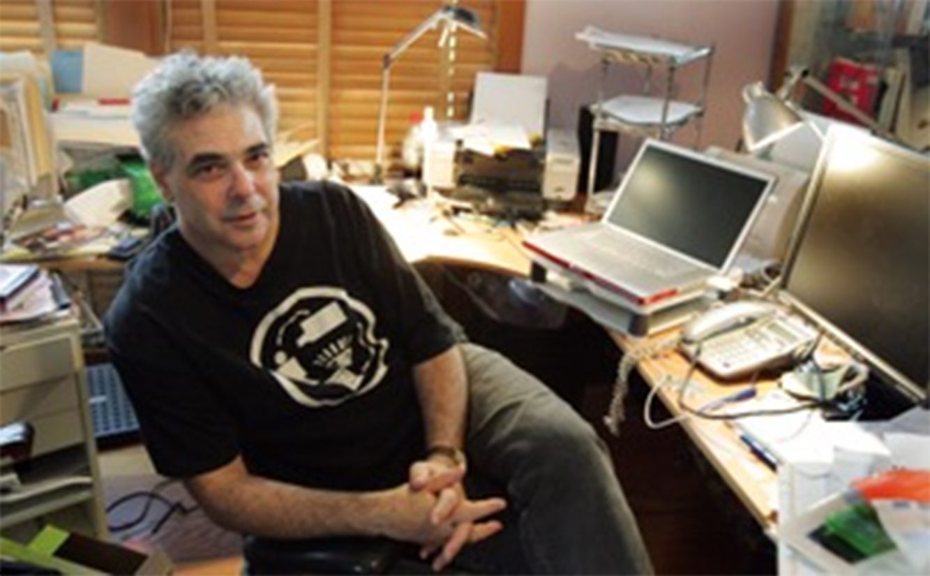 Bart Weiss in Editing Room