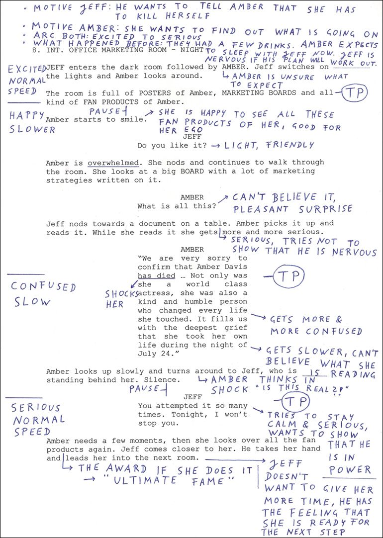Final Breakdown - Film Script excerpt