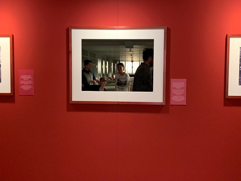 On the set of "Out of Ordinary," Swiss Experimental Film with Art and Dance