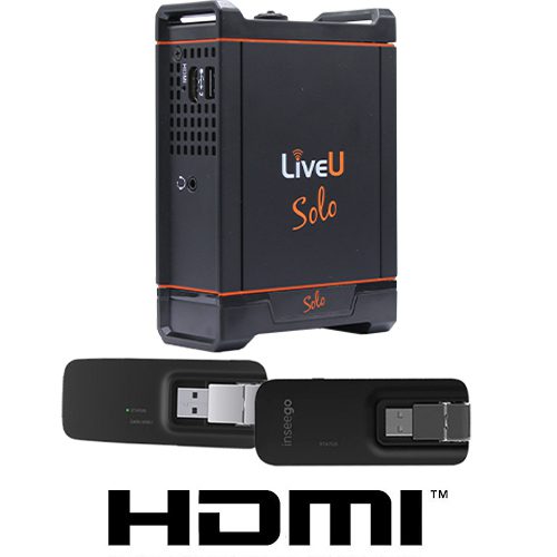 LiveU Solo HDMI 2 Modem Bundle