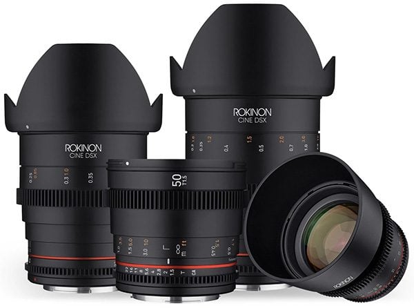 Rokinon Cine DSX lens family