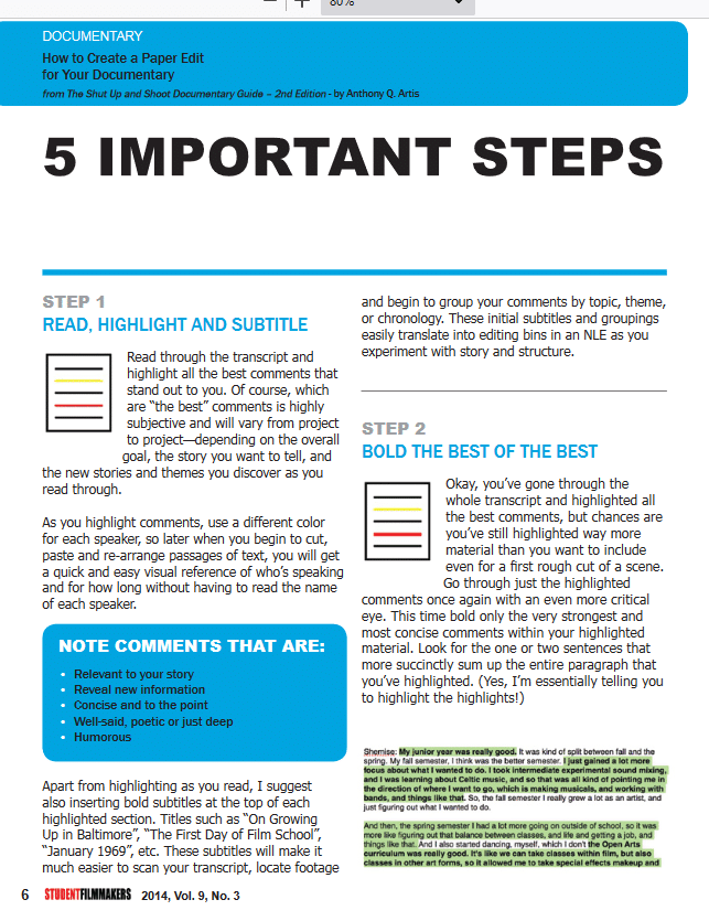 Student Filmmakers Magazine 3-Year Print Subscription - Image 4