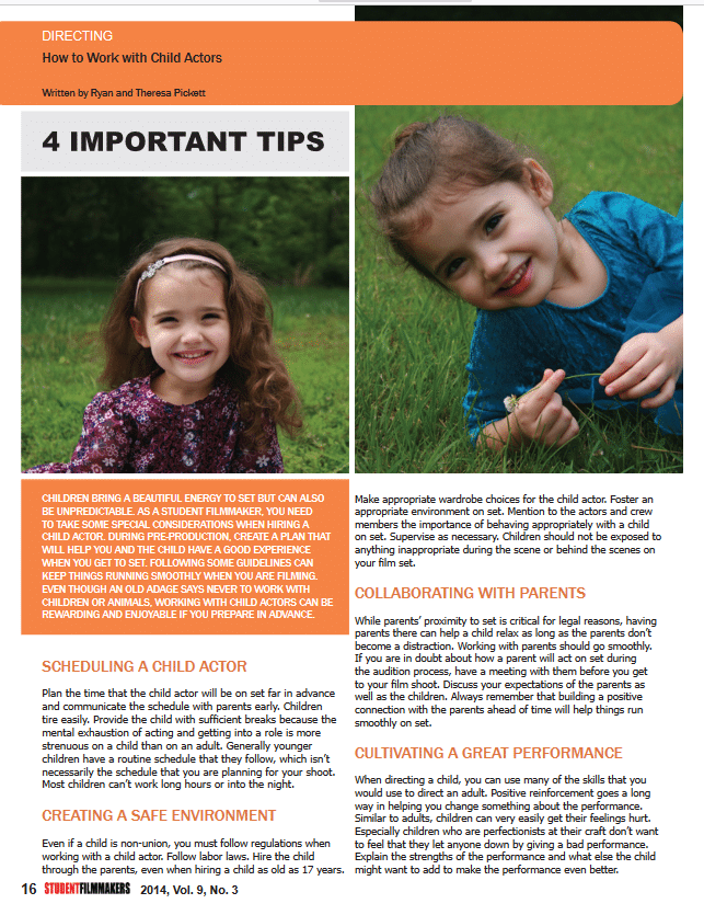 Student Filmmakers Magazine 3-Year Print Subscription - Image 5