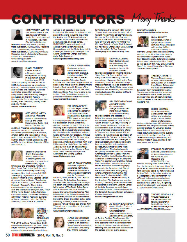 Student Filmmakers Magazine 3-Year Print Subscription - Image 7