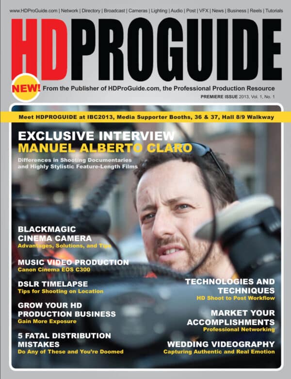 Back Issue | Digital Edition: HD Pro Guide Magazine, 2013, Vol. 1, No. 1