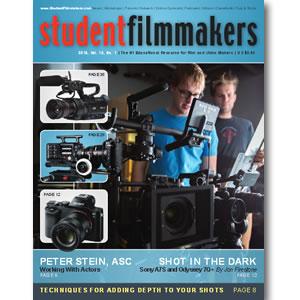 Back Issue | Digital Edition: StudentFilmmakers Magazine, 2015, Vol. 10, No. 1 - STUDENTFILMMAKERS.COM STORE