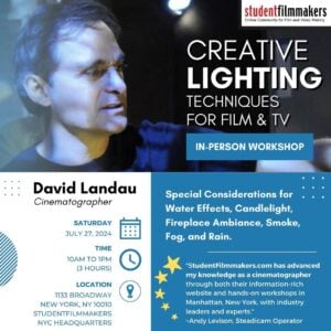 Creative Lighting Techniques for Film and TV