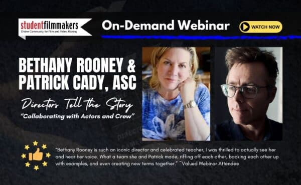 Enroll with Premium Membership – Bethany Rooney and Patrick Cady, ASC – Directors Tell the Story