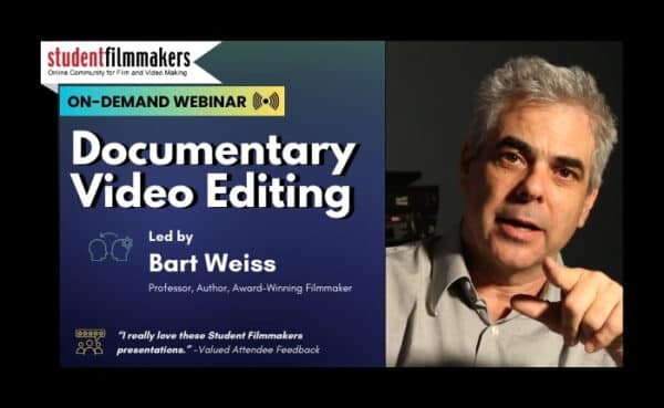 Included with Premium Membership - On-demand Documentary Video Editing