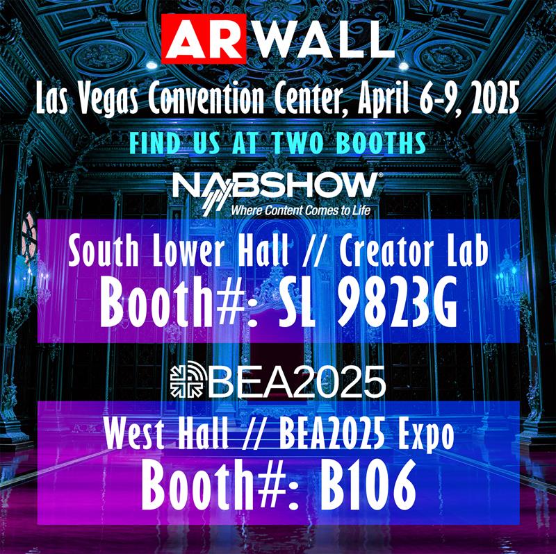 Meet us at the NAB Show and BEA Conference!
