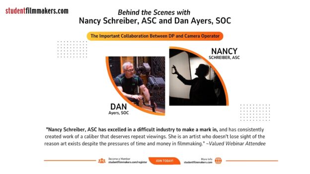 Behind the Scenes with Nancy Schreiber, ASC and Dan Ayers, SOC
