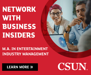 CSUN M.A. in Entertainment Industry Management