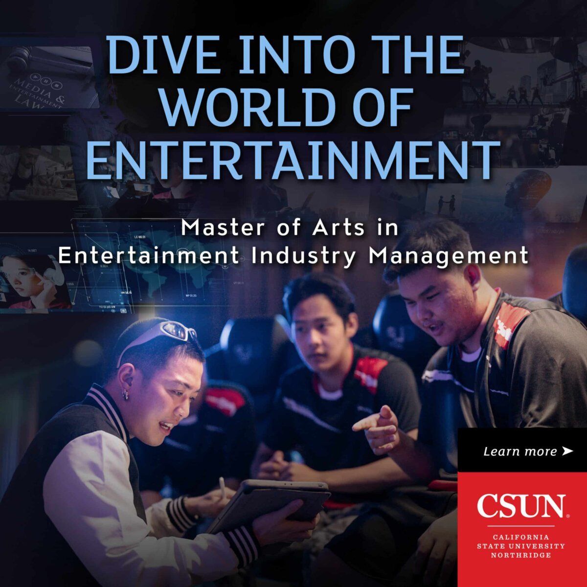 Dive Into the World of Entertainment - Master of Arts in Entertainment Industry Management